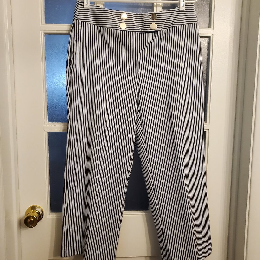 Chico's wide leg crop pant